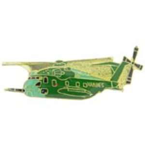  CH 53E Super Stallion Airplane Pin 1 5/8 Arts, Crafts 