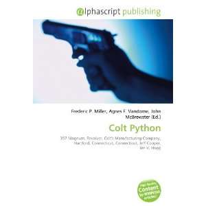  Colt Python (9786133796041) Books