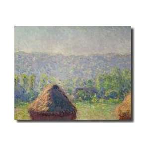  The Haystacks Or The End Of The Summer At Giverny 1891 