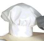 CHEF HAT CLOTH ONE SIZE FIT ALL VELCRO CLOSURE