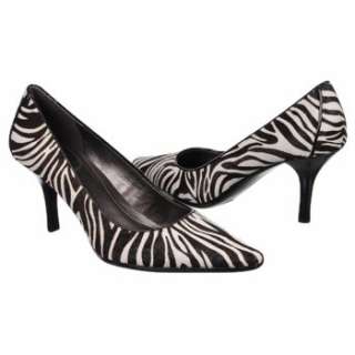 Womens Calvin Klein Dolly Black/White Zebra Shoes 