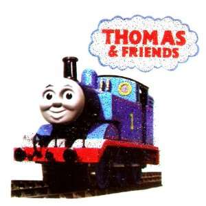THOMAS the Tank Engine Train blue railroad Iron On Transfer for T 