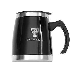  Texas Tech Red Raiders Gunmetal Squat Mug 16oz: Kitchen 