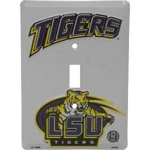  2 LSU Tigers Light Switch Plates: Sports & Outdoors