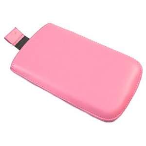   PINK Quality Slip Pouch Protective Case Cover with Pull Tab   Large