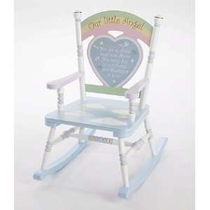  Little Angel Wooden Childrens Rocking Chair: Home 
