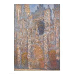  Rouen Cathedral, Facade, 1894   Poster by Claude Monet 