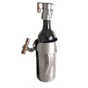   Graduate Steel Wine Bottle Caddy from H&K   6150 LI