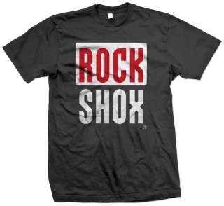 Rockshox Rock shox Mountain Bike Black T Shirt all size  