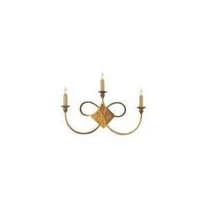 Studio Eric Cohler Double Twist Sconce in Hand Rubbed Antique Brass 