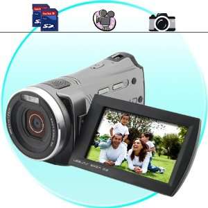  Family HD Camcorder with 3 Inch Screen + Dual SD Card 