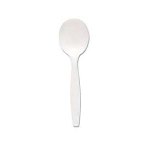   Cultery, Full Size, Soup Spoon, White, 1000/Carton