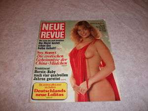 915 Neue Illu Revue 02.05. 1981 Nr. 19 Desiree Nosbusch  