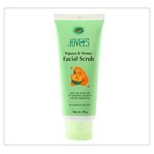  Jovees Facial Scrub   Papaya & Honey   50gms Beauty
