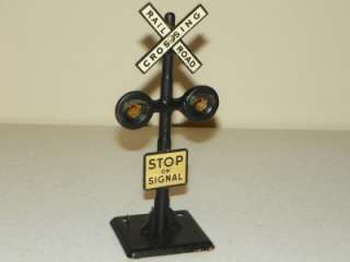   Railroad Crossing Signal for Train Set/Layout Electric Postwar?  