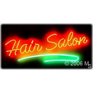 Neon Sign   Hair Salon   Large 13 x 32  Grocery 