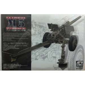  U.S. 3 Gun M5 On Carriage M1 1/35 AFV Toys & Games