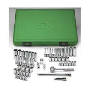 Tools 60 Piece 1/4 Drive Fractional and Metric Standard and Deep 