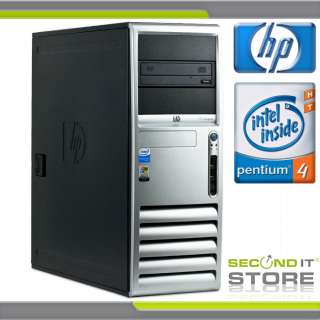 HP Compaq dc7100 CMT * Intel Pentium 4 HT mit 3,2 GHz * 160 GB 