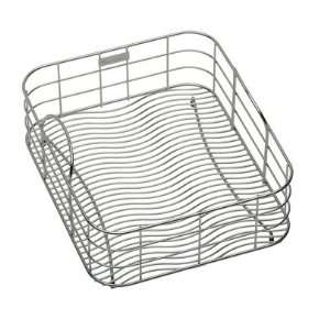   Wavy Wire Rinsing Basket Sink Rack, Stainless