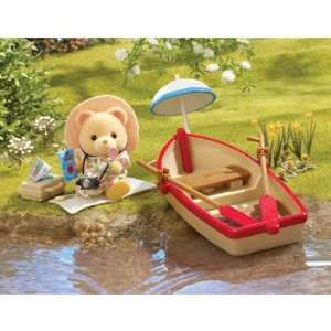  Sylv Canal Rowing Boat and Figure Toys & Games