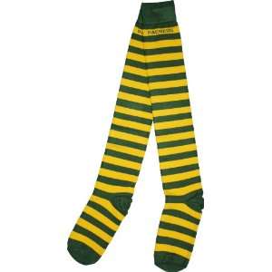 Green Bay Packers Rugby Stripe Knee Socks  Sports 