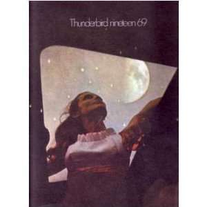  1969 FORD THUNDERBIRD Sales Brochure Literature Book 