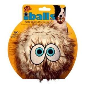   Dog Toys Silly Squeakers Iballs Brown Chew Toy   Large: Pet Supplies