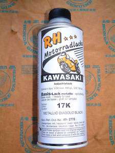 Kawasaki Kawa Lack Set Color Laque 17K Diabolo Black  