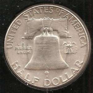 1953 S AU Franklin Half Dollar #1  