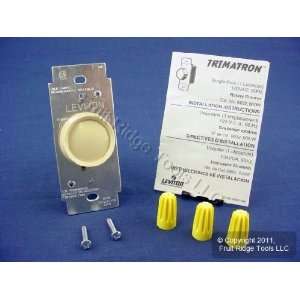  Leviton Ivory Rotary ON/OFF Dimmer Switch 600W 6602 I 