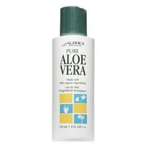   Pure Aloe Vera Gel 4 oz Brand Aubrey Organics