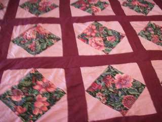 samples of both for you. This great quilt top measures