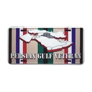  Gulf War Veterans Military License Plate Automotive