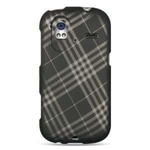   Hard Case Cover   Smoke Diagonal Check Cell Phones & Accessories
