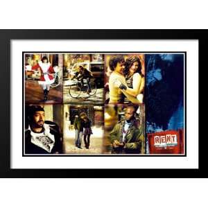  Rent 32x45 Framed and Double Matted Movie Poster   Style F 