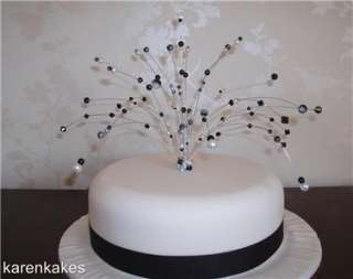 Please note that this cake topper is Black & White but can be made in 