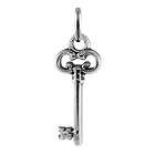 Sterling Silver Old Fashioned Key Charm