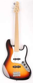 Douglas Lacerta Fretless 3TS Bass Guitar w/Alder Body New  