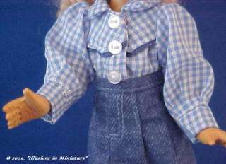 from illusions in miniature robert raikes adorable denim duo for 9 