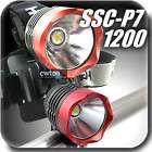 SSC P7 1200Lm LED Bicycle Light HeadLight headLamp RED