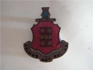 US Army Air 1st Field Artillery Pin Primus Aut Nullus  