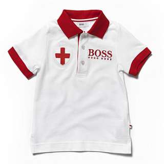 England polo shirt   HUGO BOSS   Kids  selfridges