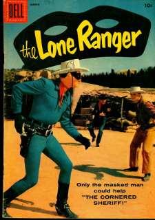 1958 DELL COMIC BOOK, Lone Ranger #117 Photo Cover  