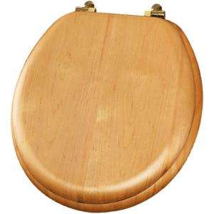   Closed Front Toilet Seat in Natural Oak 9601BR 378 