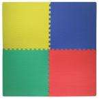   reviews for Primary Color 2 ft. Square Interlocking Foam Mats (4 Pack