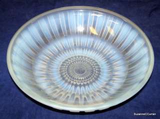 Andre Hunebelle French Opalescent Art Deco CHRYSANTHEME Bowl C1930 