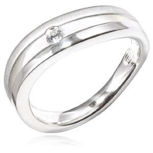FOSSIL Damen Silber Ring 925 Sterling Silber 180 mm JF10487040:  