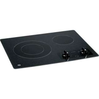   Smooth Surface Electric Cooktop in Black JP256BMBB at The Home Depot