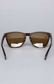 OAKLEY The Frogskins Sunglasses in Polished Rootbeer Bronze Polarized 